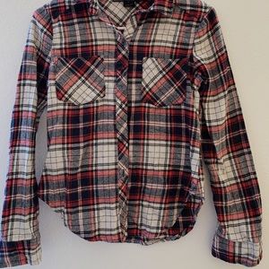 Multi- Colored tight fit flannel